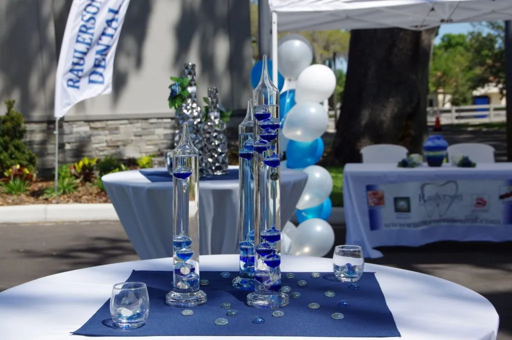 tables and tents at the {PRACTICE_NAME} grand opening