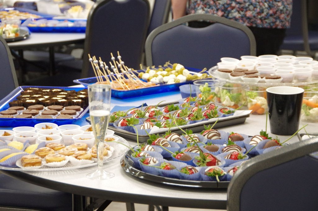 refreshments at Grand opening photo