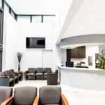 Reception area